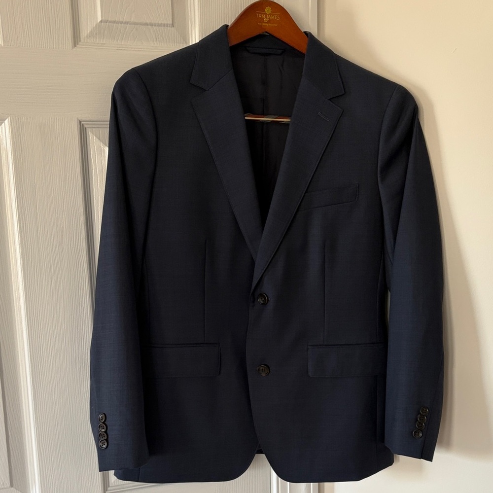 Bonobos Tailored Fit Dark Navy Two-Button Suit Jacket